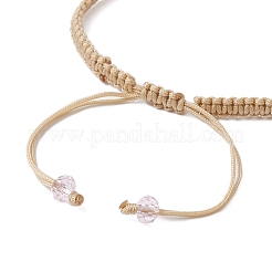 Bracciali di perline di vetro intrecciate a forma di fiore&nbsp;BJEW-JB11077-02
