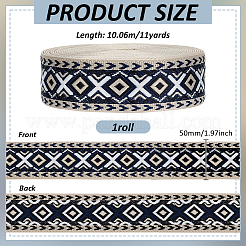 Ruban polyester style ethnique&nbsp;OCOR-WH0105-092A