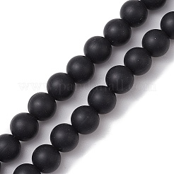 Collier avec cordon rond en silicone et résine contre le mauvais œil&nbsp;NJEW-JN05095-01