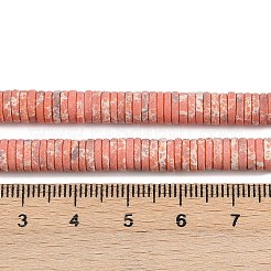 Hebras de cuentas de jaspe imperial sintéticas teñidas&nbsp;G-A272-C06-03
