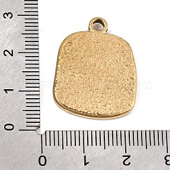 Pendentifs en acier inoxydable 303 émaillé&nbsp;SA-CBA9D90-05G-02
