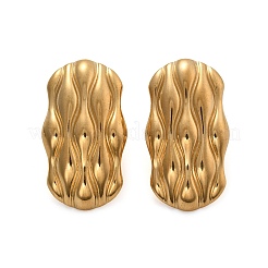 Pendientes de acero inoxidable 304 para mujer&nbsp;EJEW-K306-27G