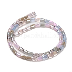 Abalorios de vidrio electroplate hebras&nbsp;EGLA-D030-08A