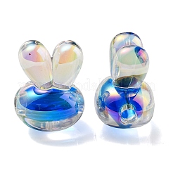 Placcatura uv perline acriliche iridescenti arcobaleno&nbsp;X1-PACR-E001-05A