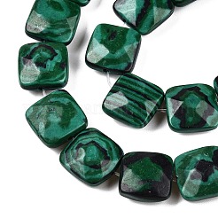 Perline malachite fili sintetici&nbsp;G-T138-162