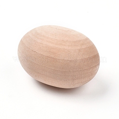 Unvollendete leere hölzerne Ostereier Handwerk&nbsp;DIY-L061-01
