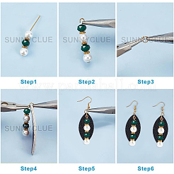 DIY baumeln Ohrring machen Kits&nbsp;DIY-SC0016-85