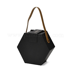 Sechseckige Geschenkboxen aus Pappe zum Valentinstag&nbsp;LS-CON-M010-01A