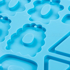 Stampi in silicone per orecchini fai da te con forme miste irregolari&nbsp;DIY-Q034-03