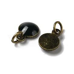 Messing Emaille Charms&nbsp;KK-H487-22AB-02