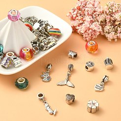 Kits zur Herstellung von Armbändern im europäischen Stil zum Selbermachen&nbsp;DIY-CJ0001-19