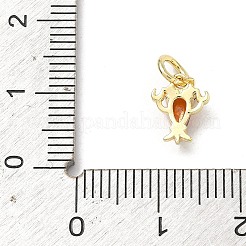 Ottone micro spianare fascino zirconi&nbsp;KK-H255-29G