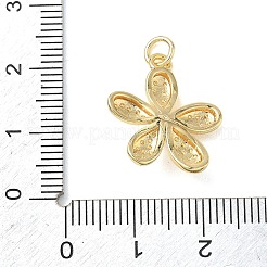 Perlenanhänger aus Messing und ABS-Kunststoff&nbsp;KK-L268-001G