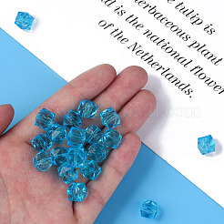 Perles en acrylique transparente&nbsp;LS-MACR-S373-132-B08