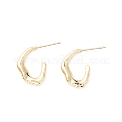 Ohrstecker in Twist-Form&nbsp;EJEW-A064-06G-RS