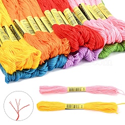 7 Set Häkelgarn aus Baumwolle in 7 Farben&nbsp;OCOR-FS0001-02B