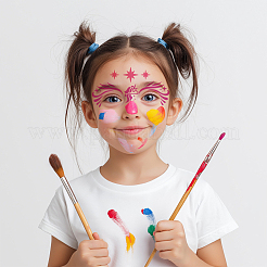 24 pièce 24 styles de pochoirs de peinture pour visage d'animal&nbsp;DIY-DO0001-03