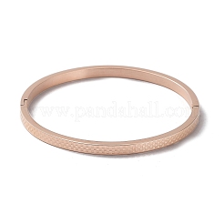 Ensemble de bracelets rainurés en acier inoxydable 304&nbsp;BJEW-F464-07