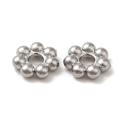 Perles d'espacement en acier inoxydable 304 anti-ternissement&nbsp;STAS-H176-04C-P