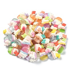 Undurchsichtige Decoden-Cabochons aus Harz&nbsp;RESI-CJC0019-27