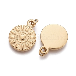 Pendentifs en acier inoxydable 304 avec placage ionique (IP)&nbsp;STAS-F256-042G