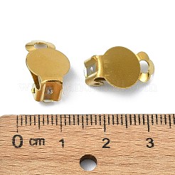 Ohrclips aus 304 Edelstahl mit Ionenbeschichtung (IP)&nbsp;STAS-Q318-06G