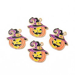 Pendenti smaltati in lega di halloween&nbsp;LS-PALLOY-F299-01KCG