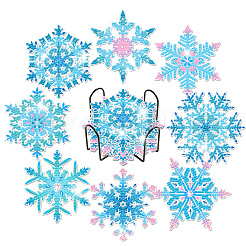 DIY-Diamantmalerei-Weihnachtsschneeflocken-Untersetzer-Set&nbsp;WG22379-01