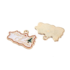 Pendentifs d'émail en alliage&nbsp;ENAM-I061-01KCG-08A