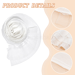 3-lagiger Polyester-Spitzenbesatz&nbsp;DIY-WH0304-896B