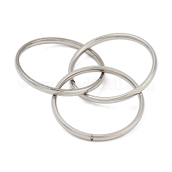 Anelli con anello ad incastro Trinity in acciaio inossidabile 201&nbsp;FS-WG6776A-07