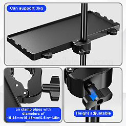 Plateau porte-instruments de musique en plastique ABS&nbsp;ODIS-WH0030-291