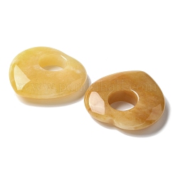 Natürliche Topas-Jade-Hohlanhänger&nbsp;G-C167-06B