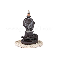 Ornements en céramique imitation lotus parfum insertion aromathérapie four décorations cadeaux&nbsp;JX848A
