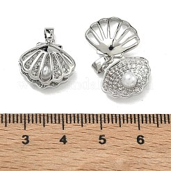 Pendentifs en laiton zircon cubique transparent&nbsp;KK-A294-05P