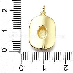 Pendentifs d'émail en laiton &nbsp;X-KK-K400-20G-02