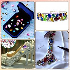 Acryl Strass aufnähen&nbsp;DIY-SC0032-50A