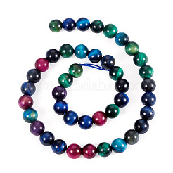 DIY-Set zur Herstellung von Armbändern/Halsketten aus natürlichen Tigerauge-Perlen&nbsp;DIY-TA0012-65