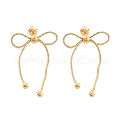 Boucles d'oreilles à tige en acier inoxydable 304&nbsp;EJEW-S226-04G-02