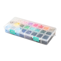 Perle di argilla polimerica fatte a mano da 240g 24 colori&nbsp;CLAY-JP0001-09-8mm