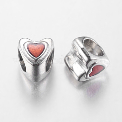 Valentine Geschenke Ideen für ihre Legierung European Beads&nbsp;LFD8290Y-2-NF