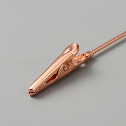 Fer pinces crocodile&nbsp;AJEW-WH0258-833RG