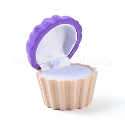 Portagioie in velluto a forma di torta&nbsp;VBOX-L002-A02