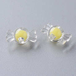 Perles en acrylique transparente&nbsp;TACR-S152-03A-SS2105