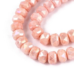 Brins de perles de verre électrolytiques anti-ternissement&nbsp;GLAA-T025-6mm-11F