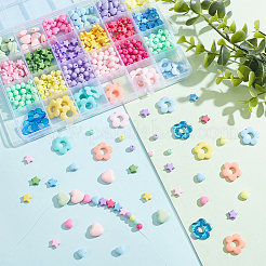 Set di perline acriliche color macaron&nbsp;MACR-NB0001-28