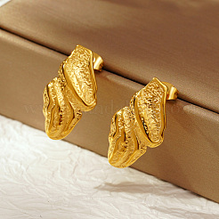 Boucles d'oreilles à tige géométriques élégantes en acier inoxydable 304&nbsp;IC1123