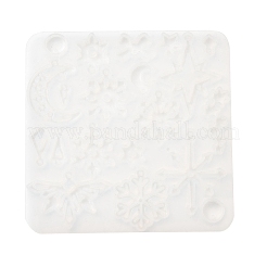 Schneeflocken-Serie DIY Silikon-Ornament-Anhängerformen&nbsp;SIMO-R012-03B
