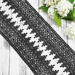 Nylonband mit Spitzenbesatz&nbsp;SRIB-WH0006-26B