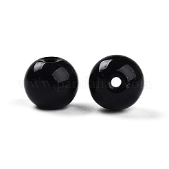 Undurchsichtige einfarbige Glasperlen&nbsp;LS-GLAA-N007-10mm-A07